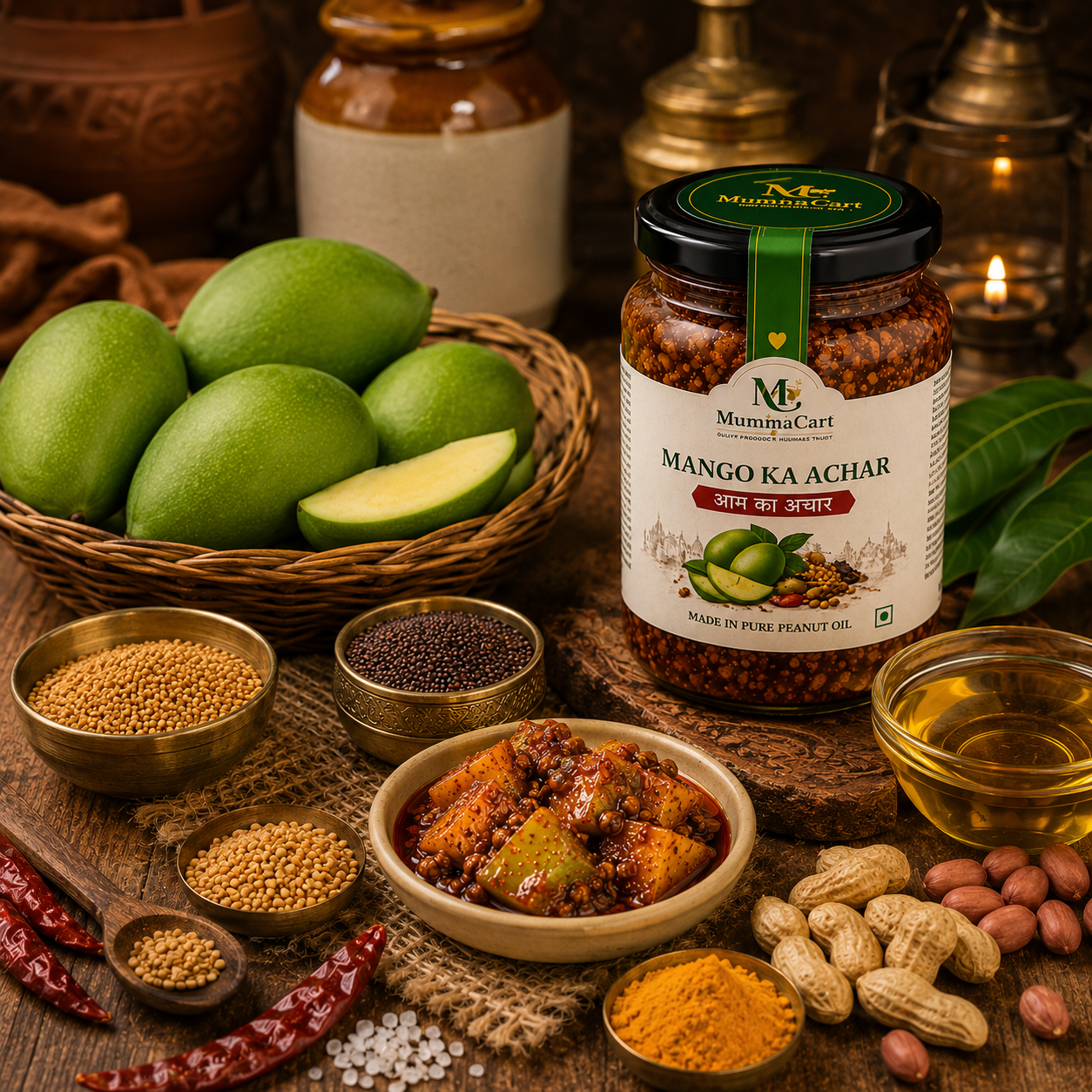 Authentic Rajasthani Mango Pickle