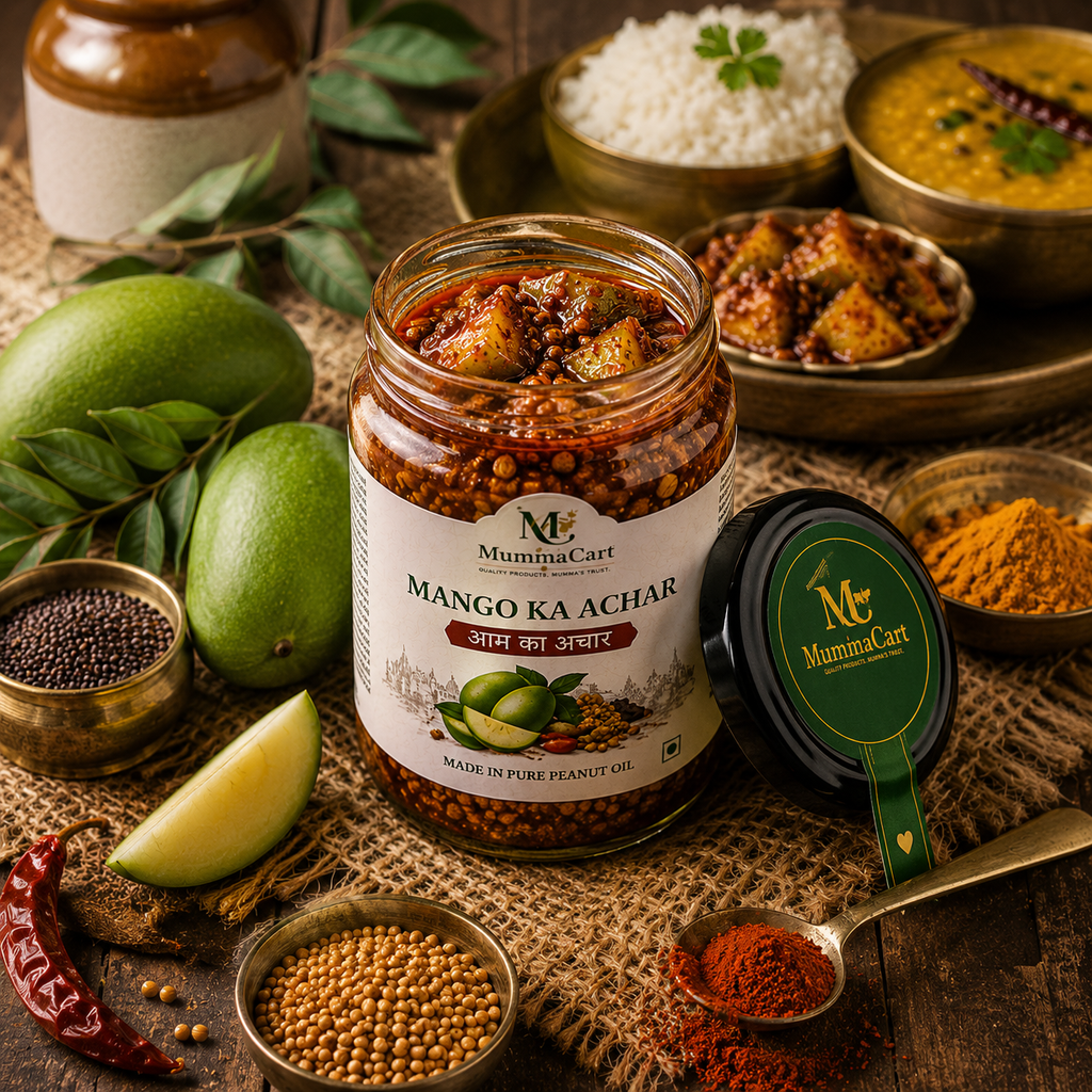 Authentic Rajasthani Mango Pickle